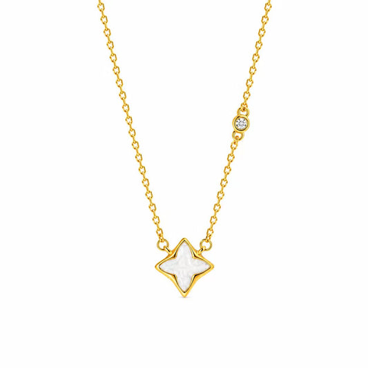 North Star Gold Pendant Necklace