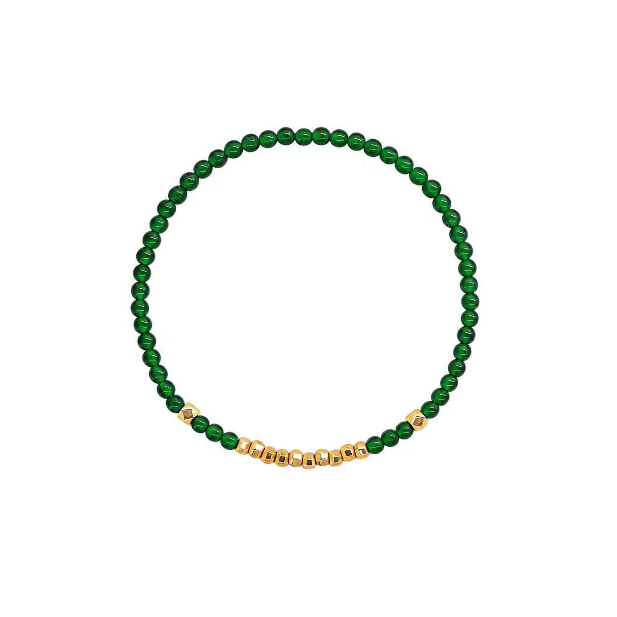Green Jade Stackable Bracelet