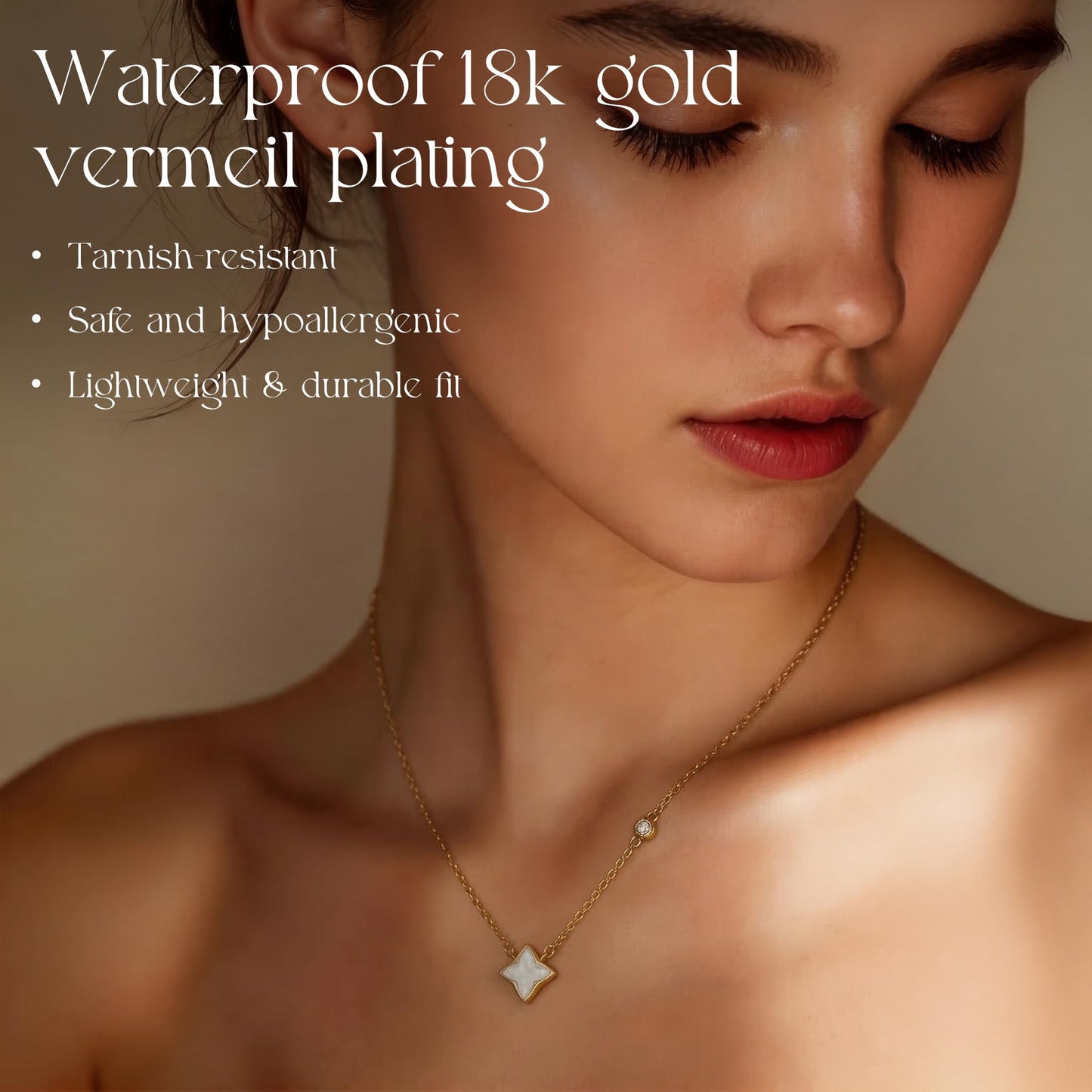 North Star Gold Pendant Necklace